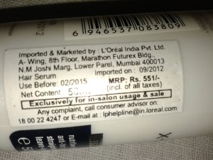 Salon only products!